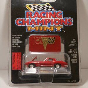 Racing Champions Mint 1963 red Chevy Vette new and sealed in package